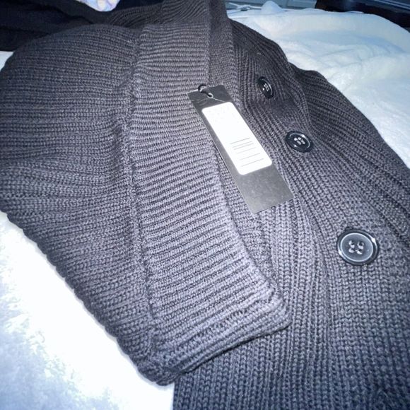 Bobi Rib Midi Black Small NWT Revolve Vintage Look Winter Fall Skirt Button Slit - Picture 9 of 16